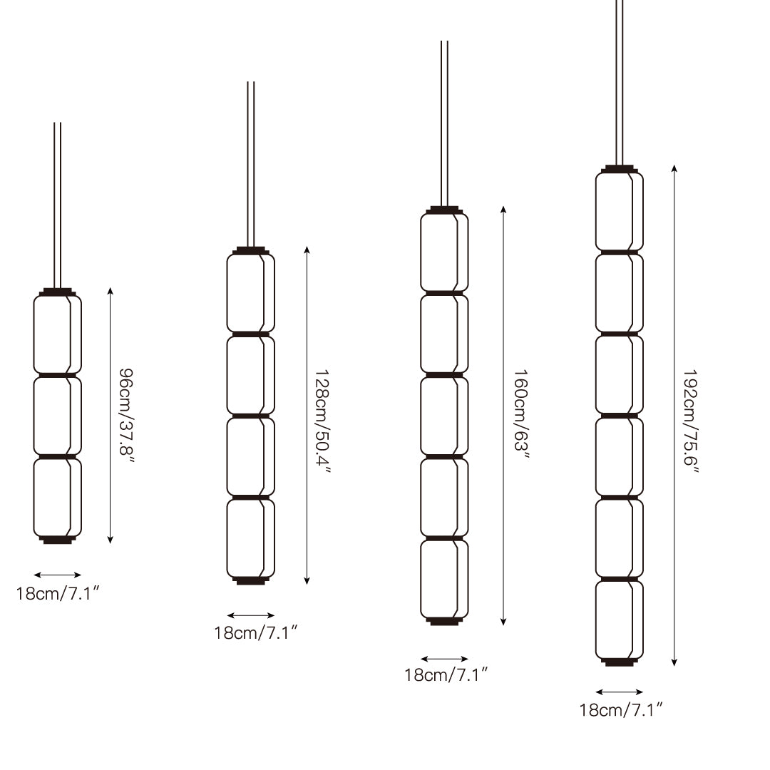 Cadorus Premium Elegance Glass Metal Pendant Lamp - Lamp Copper