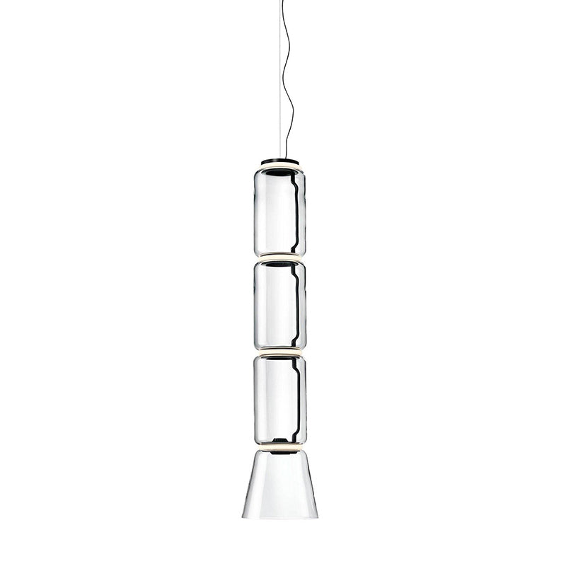 Cadorus Premium Elegance Glass Metal Pendant Lamp - Lamp Copper