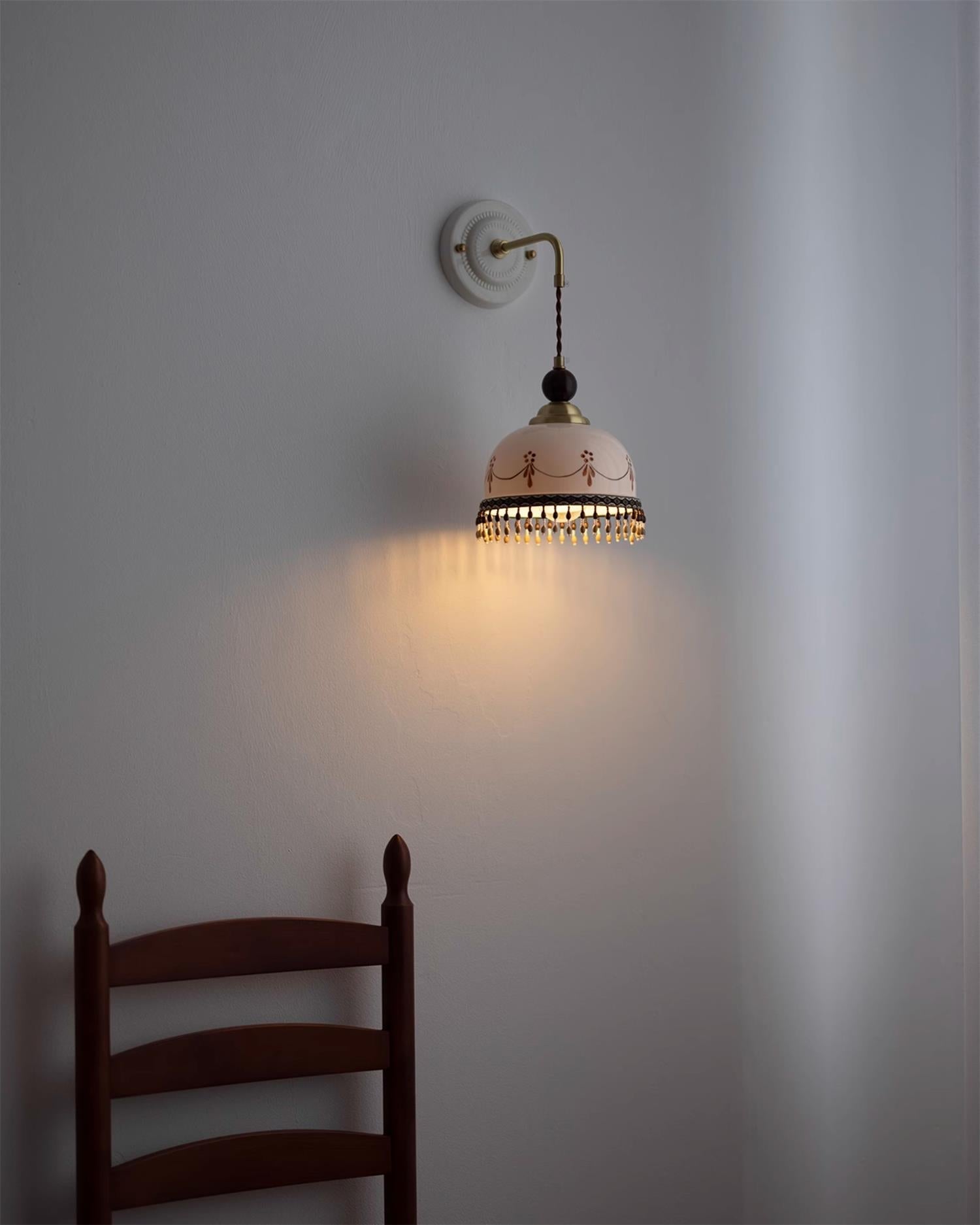 Noemi Applique Murale Vintage Florale Élégante - Neutralighting