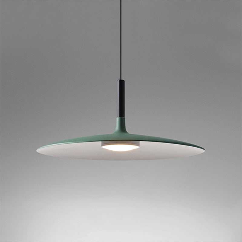 Rava Suspension Ronde Nordique Blanc/Noir/Gris Claire/Armée Verte - Neutralighting
