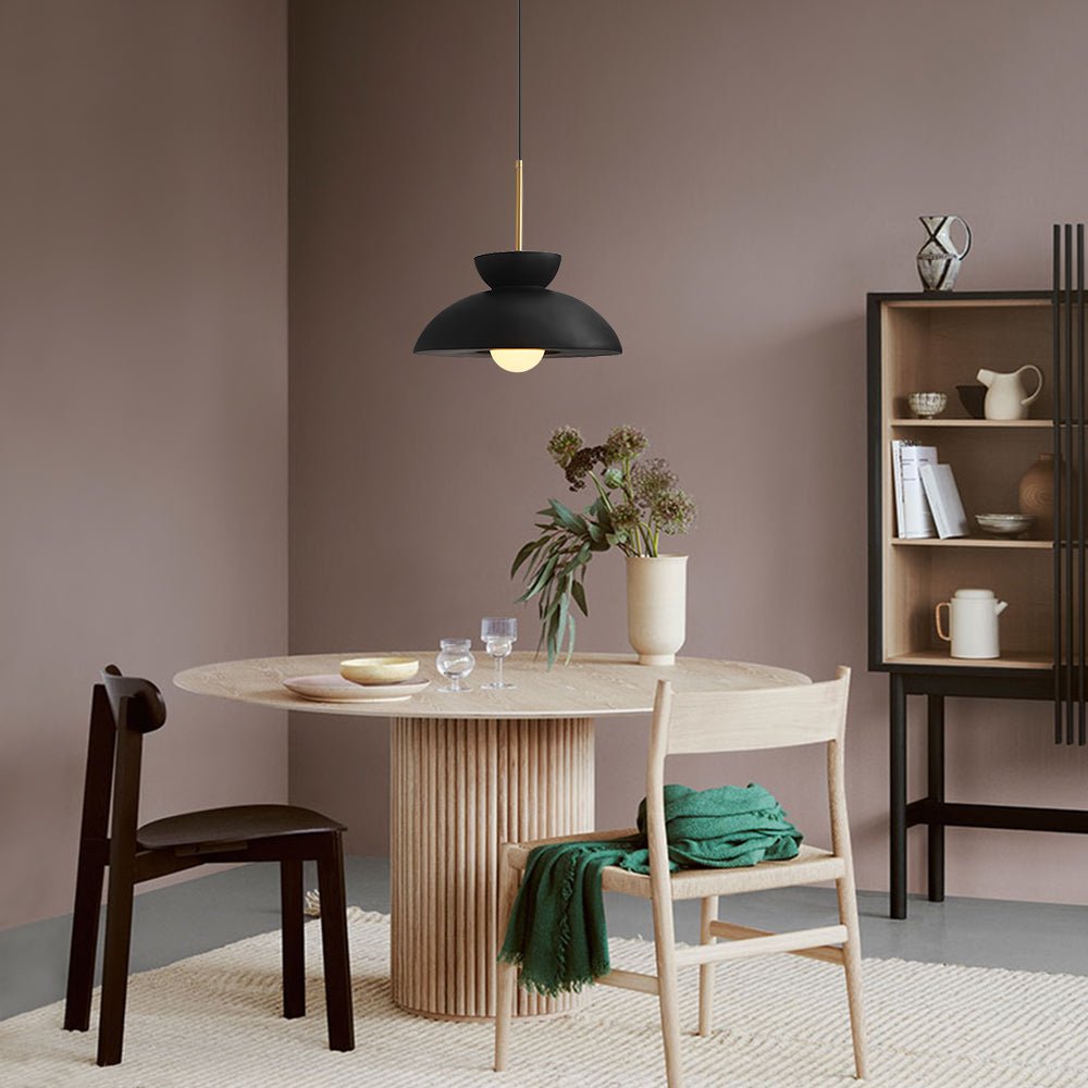Arisha Nordique Métal Suspension Salon Chambre à Coucher - Neutralighting