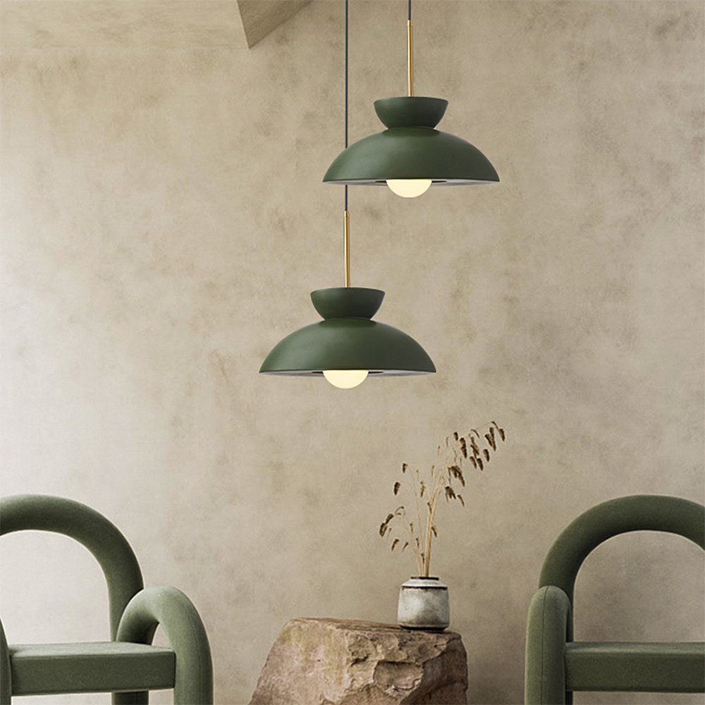 Arisha Nordique Métal Suspension Salon Chambre à Coucher - Neutralighting