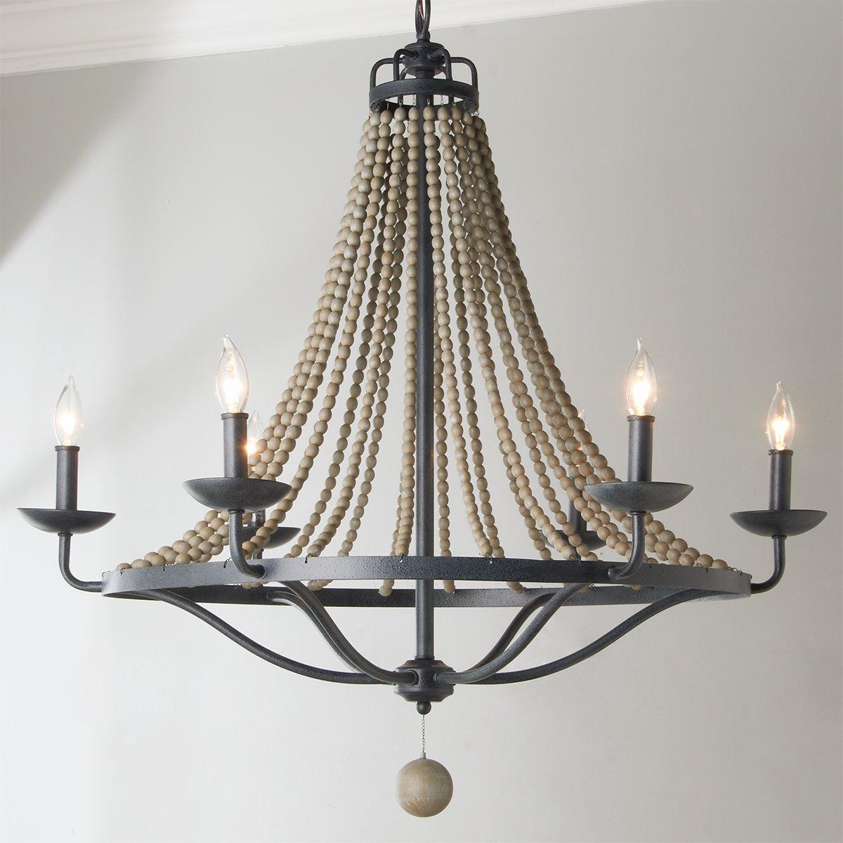 Alloren Vintage Industrial Empire Metal Chandelier - Lamp Copper
