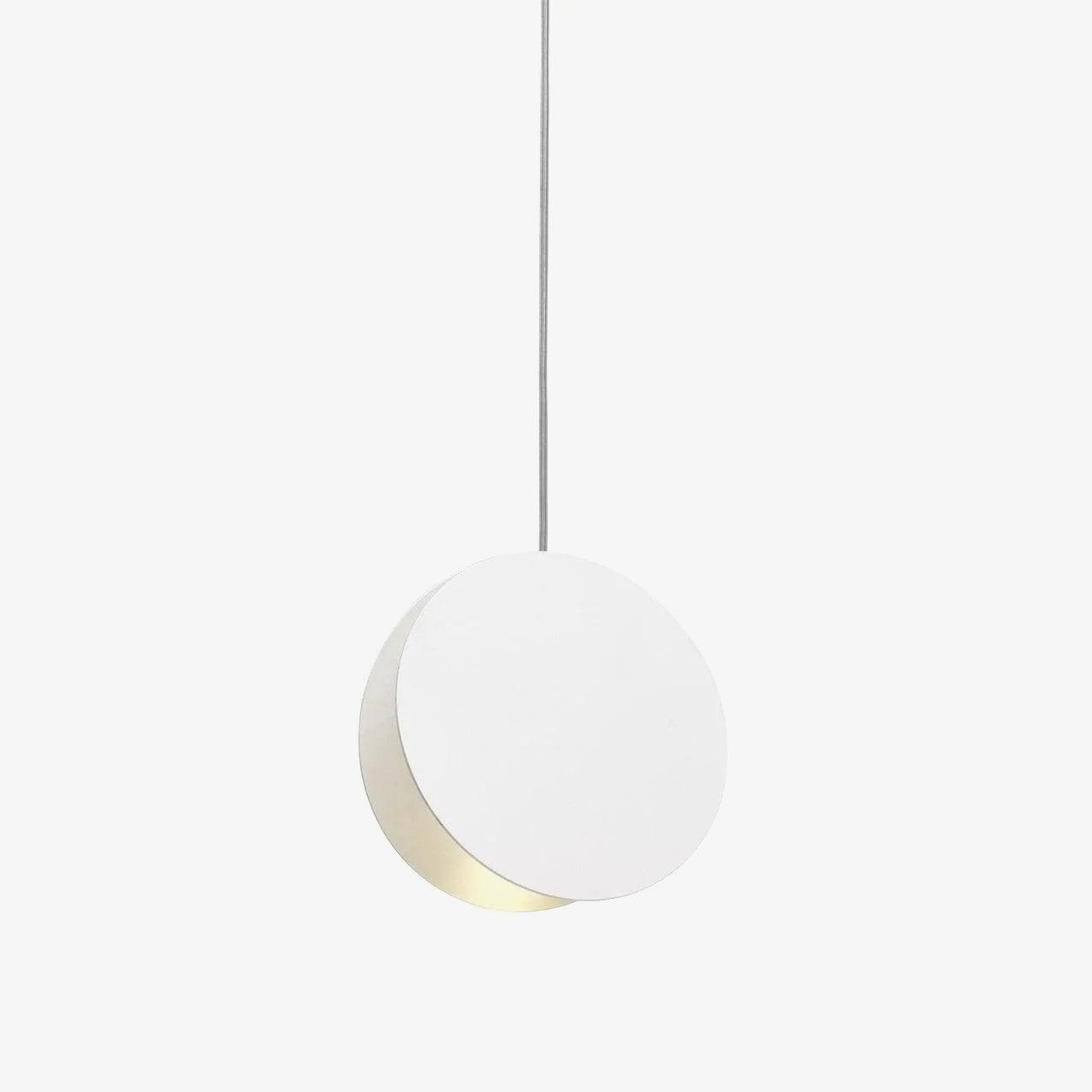 Valentina Ronde LED Suspension Blanc Rose Métal Blanc Salon Chambre - Neutralighting