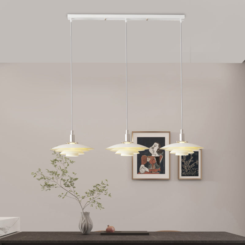 Crains Suspension Bol Moderne, Métal, Blanc, Chambre - Neutralighting