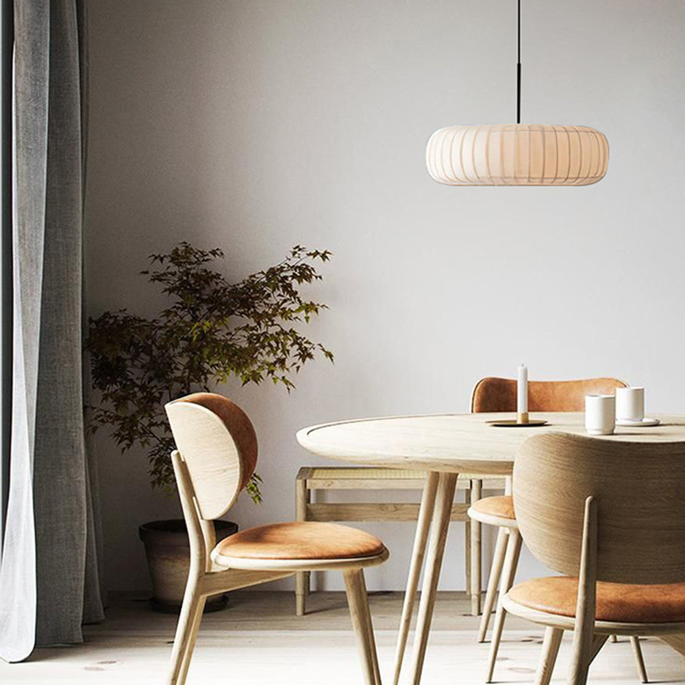 Ritta Suspension Ronde Créative Tissu Salon Salle à Manger Couloir - Neutralighting