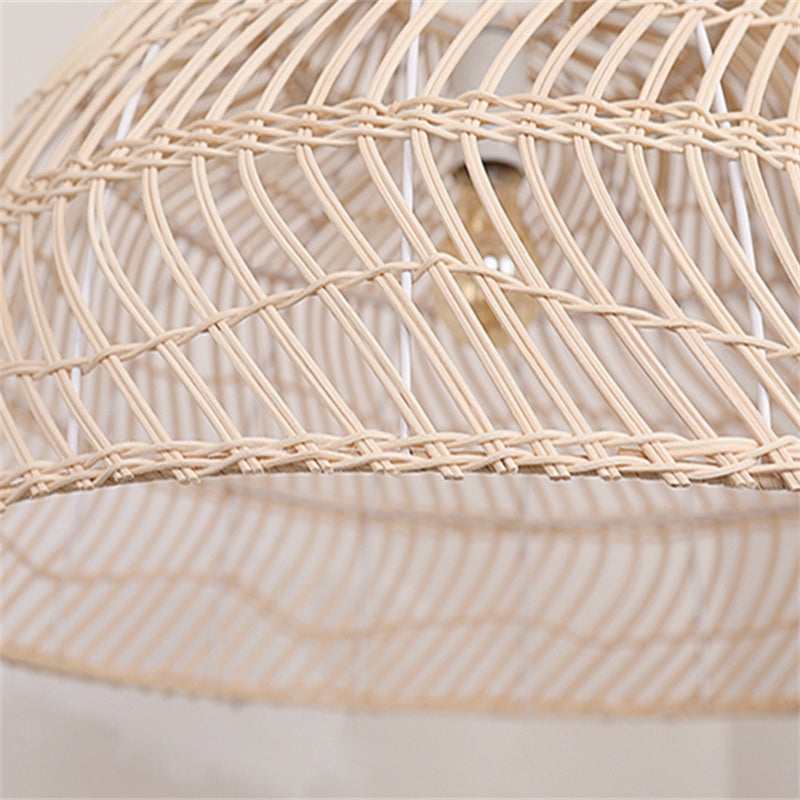 Ritta Retro Rotin/Métal Suspension Chambre à Coucher - Neutralighting