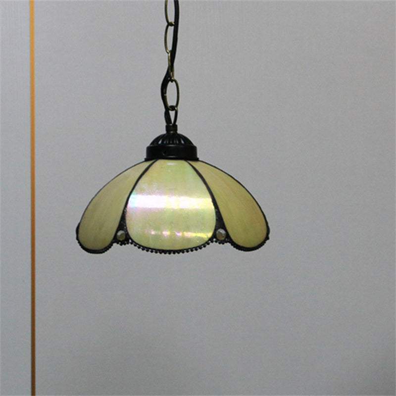 Tiffany Cottage LED Suspension Métal Verre Chambre À Coucher/Salon - Neutralighting