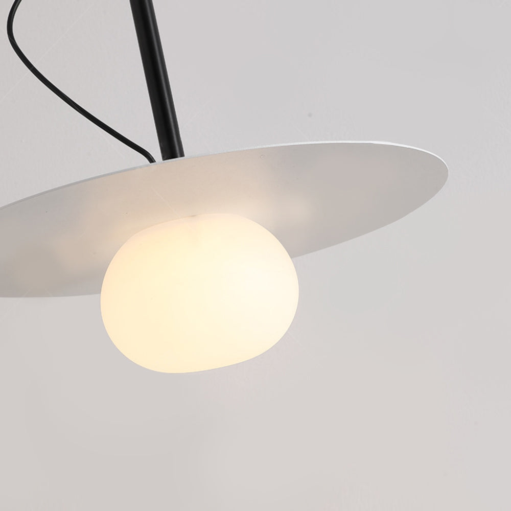 Arisha Suspension Minimaliste Métal Verre Salle à Manger Salle d'étude - Neutralighting
