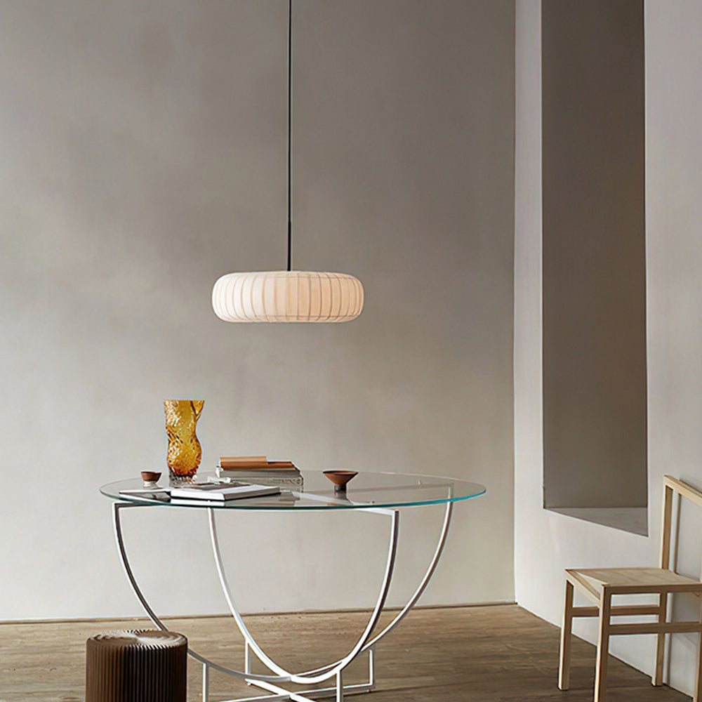 Ritta Suspension Ronde Créative Tissu Salon Salle à Manger Couloir - Neutralighting