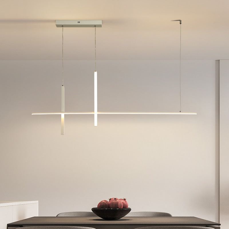 Ray Moderne Suspension Métal/Acrylique Noir/Blanc Salle à manger - Neutralighting