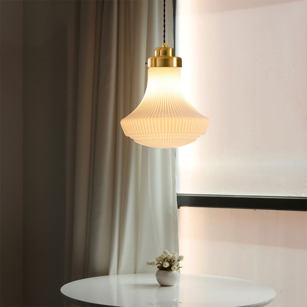 Valentina Suspension Rétro Métal Verre Salle à Manger Chambre à Coucher Salon - Neutralighting