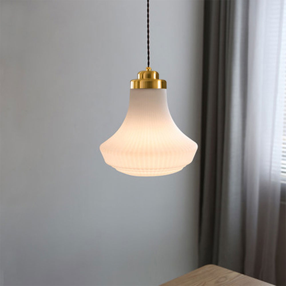 Valentina Suspension Rétro Métal Verre Salle à Manger Chambre à Coucher Salon - Neutralighting
