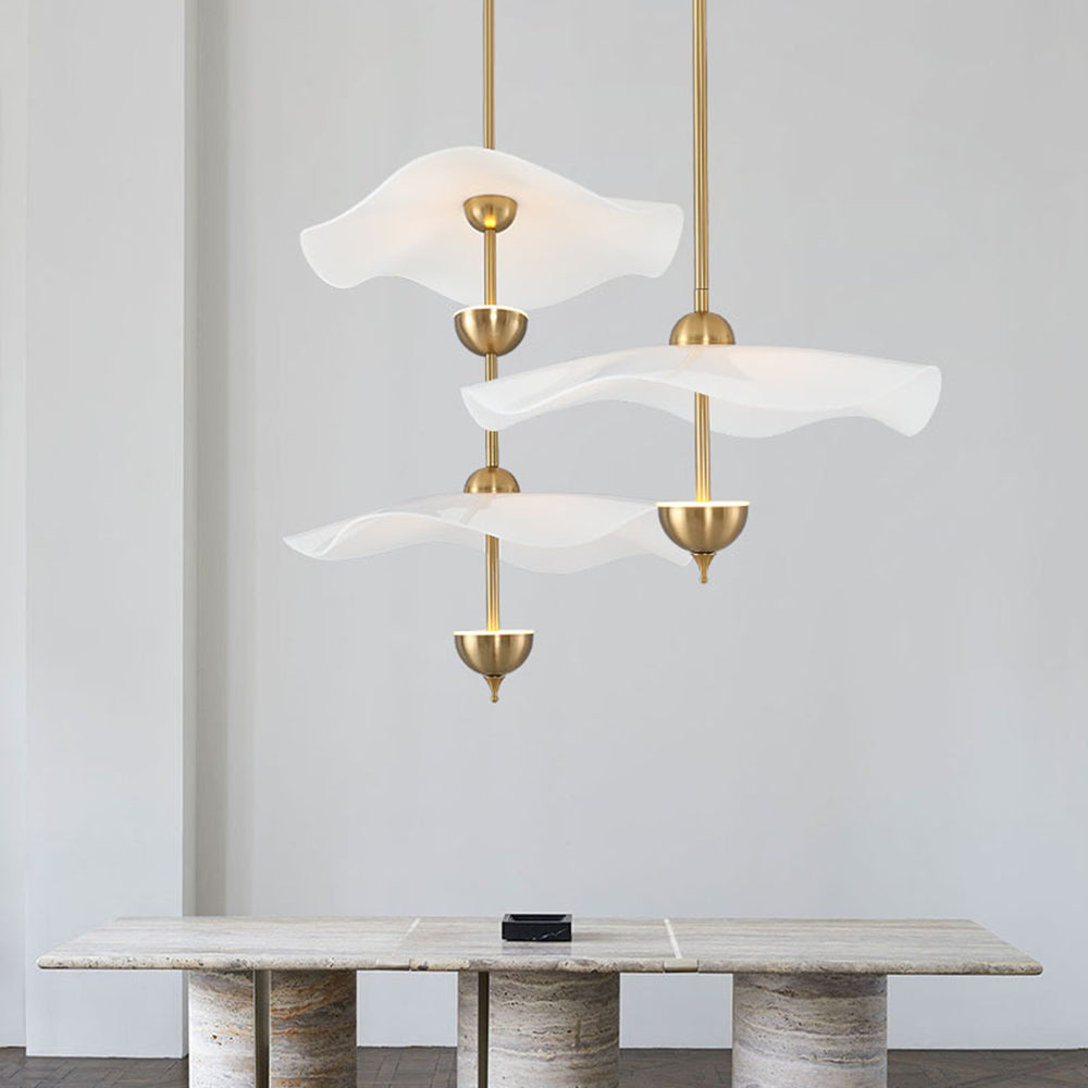 Arisha Suspension Moderne Métal Acrylique Salle à Manger - Neutralighting