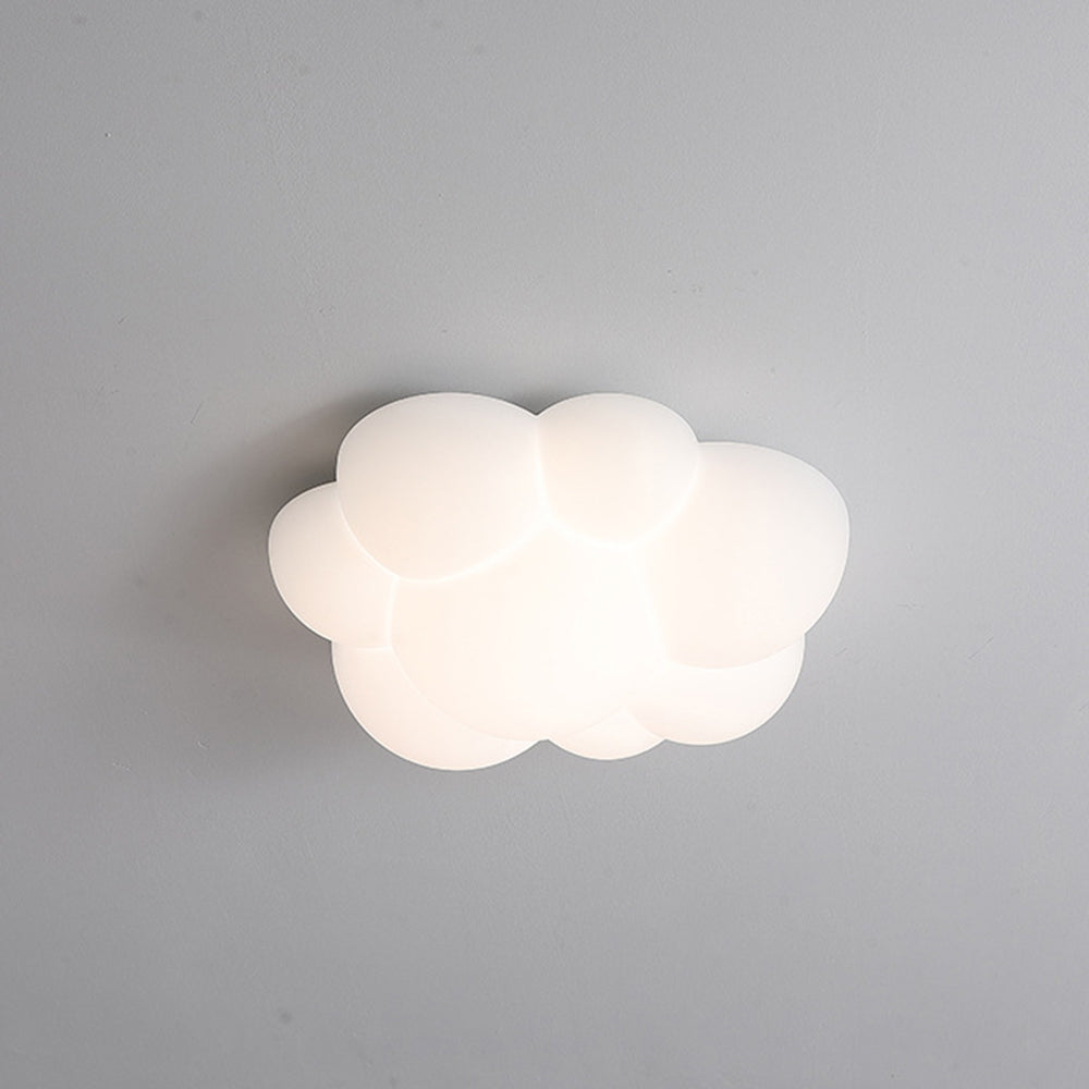 Aria Plafonnier LED Nuage Nordique Résine Chambre à Coucher