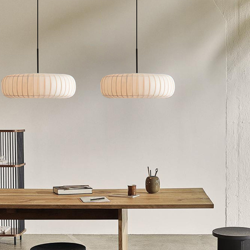 Ritta Suspension Ronde Créative Tissu Salon Salle à Manger Couloir - Neutralighting