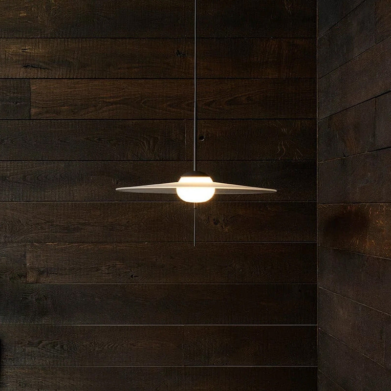 Arisha Suspension Moderne Ronde Verre Métal Salle à Manger - Neutralighting