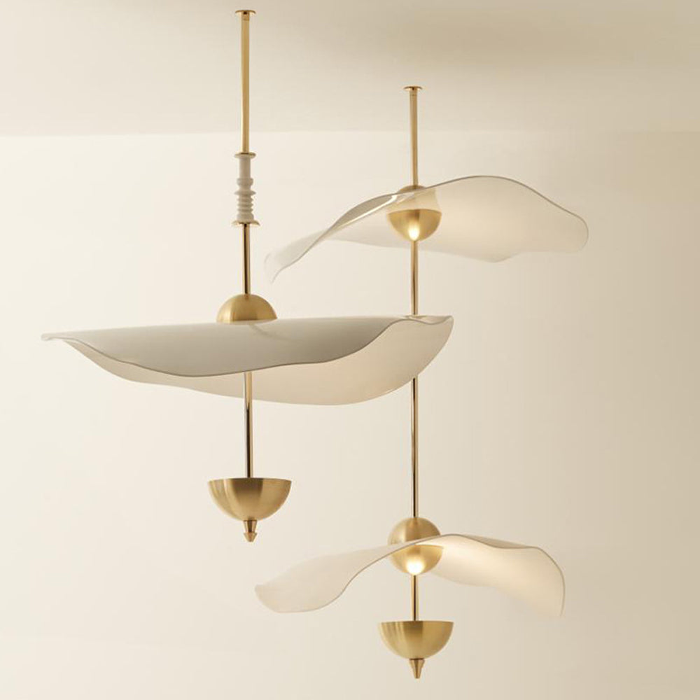 Arisha Suspension Moderne Métal Acrylique Salle à Manger - Neutralighting