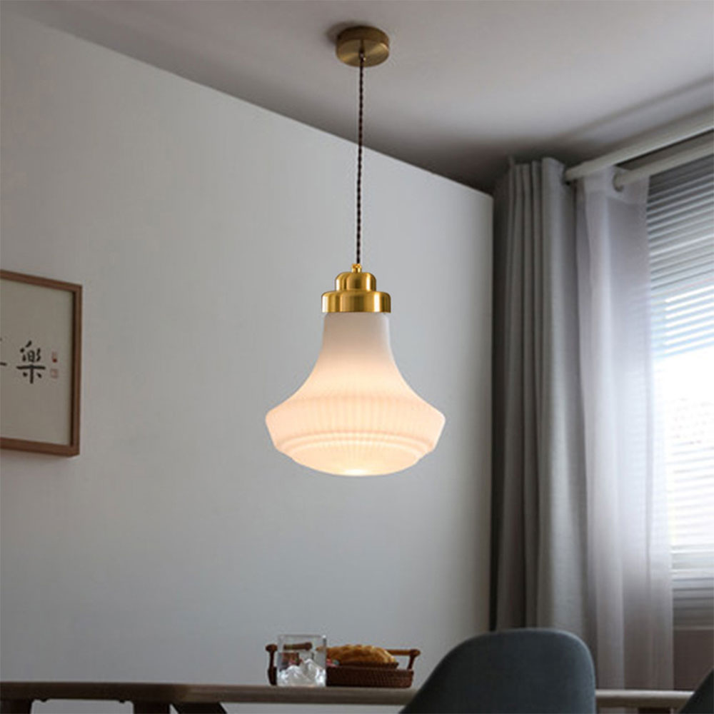 Valentina Suspension Rétro Métal Verre Salle à Manger Chambre à Coucher Salon - Neutralighting