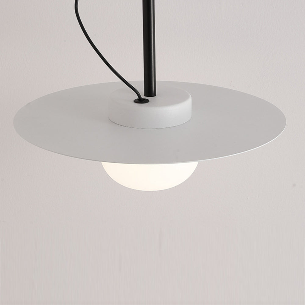 Arisha Suspension Minimaliste Métal Verre Salle à Manger Salle d'étude - Neutralighting