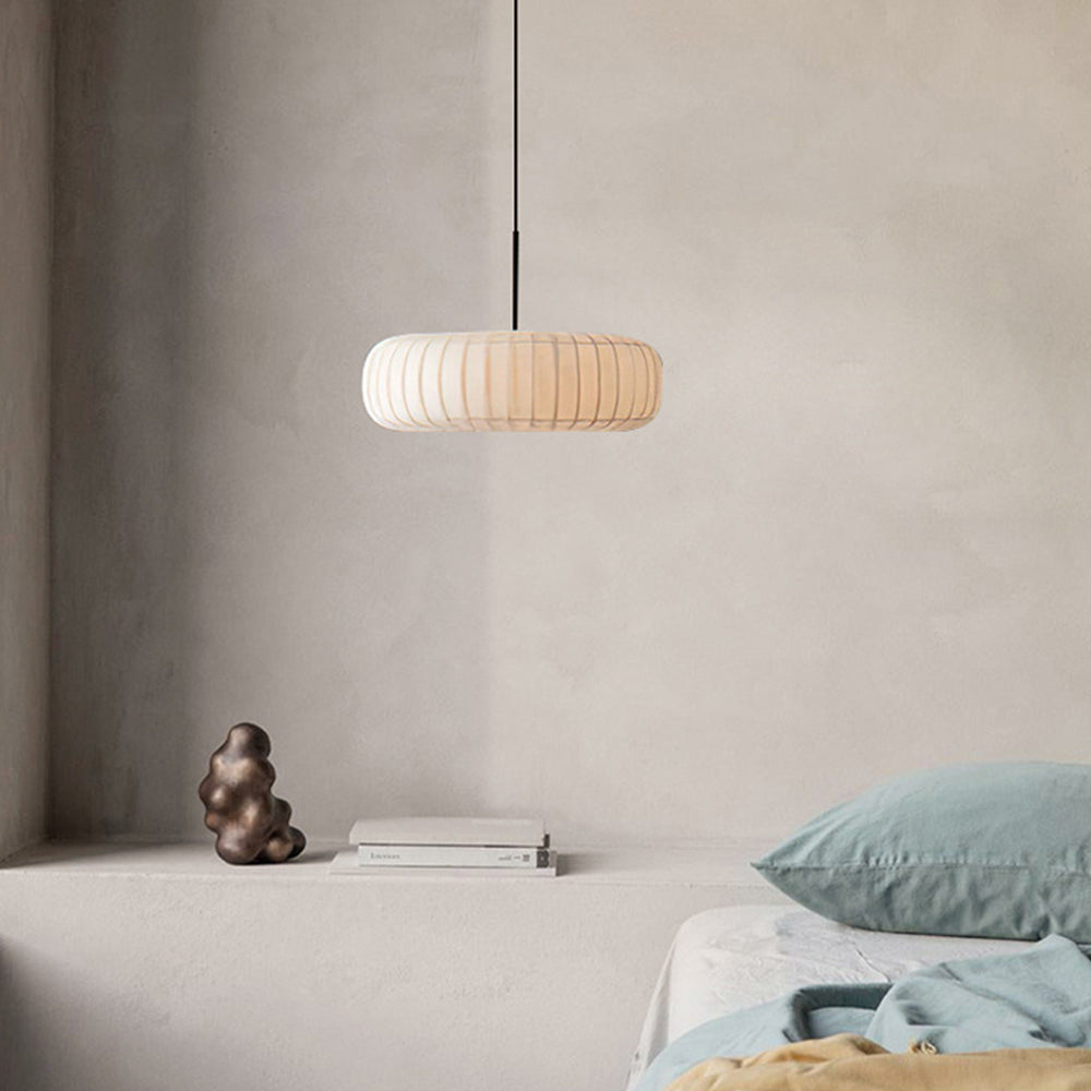 Ritta Suspension Ronde Créative Tissu Salon Salle à Manger Couloir - Neutralighting
