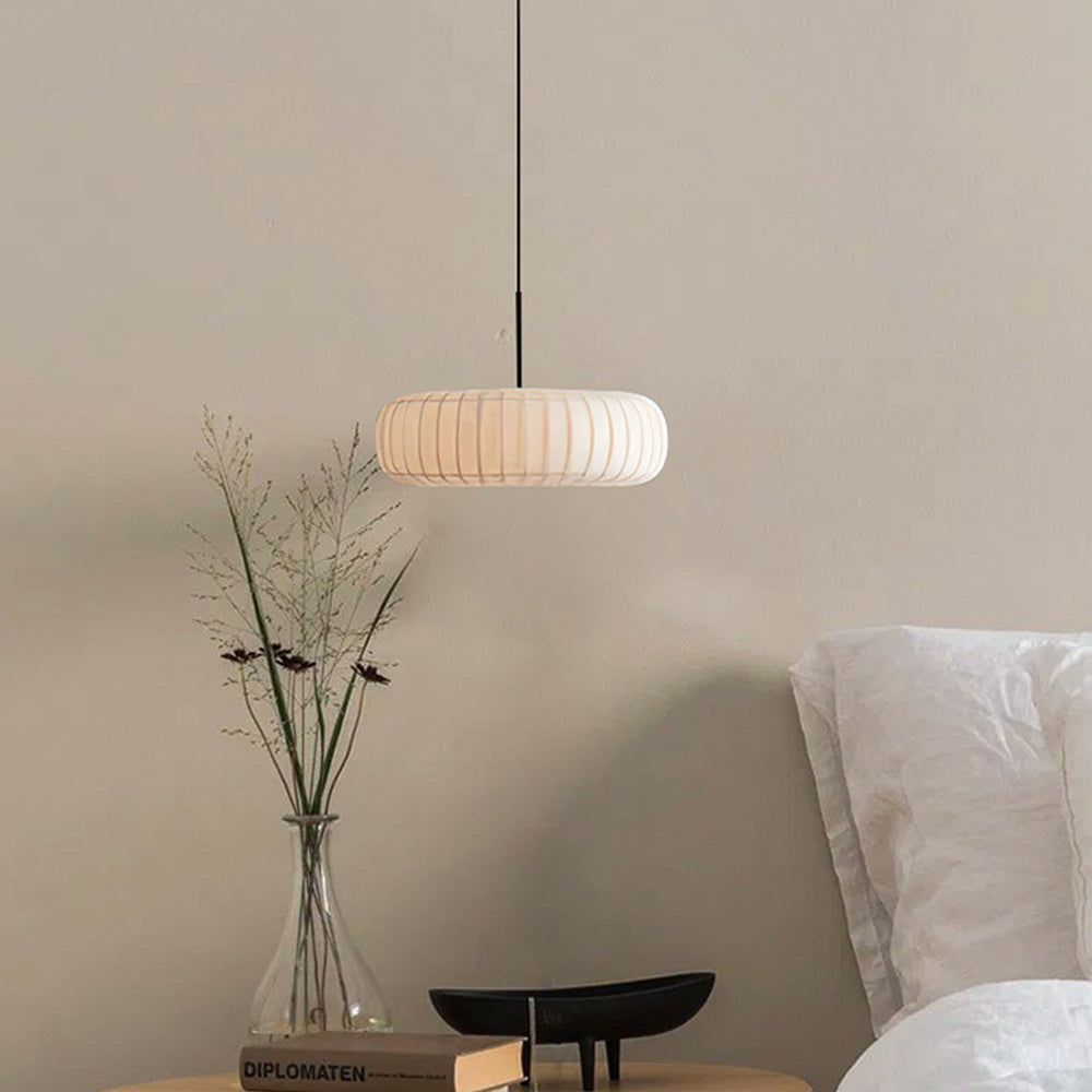 Ritta Suspension Ronde Créative Tissu Salon Salle à Manger Couloir - Neutralighting