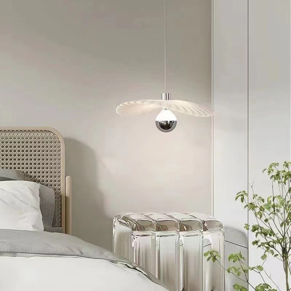 Arisha Suspension Feuille Nordique Métal Résine Chambre à Coucher Couloir - Neutralighting