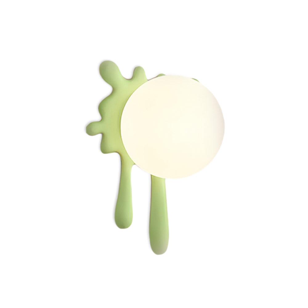 Lustra Applique Murale Abstraite Résine Éclat Globe Lumineux Ludique Artistique - Neutralighting