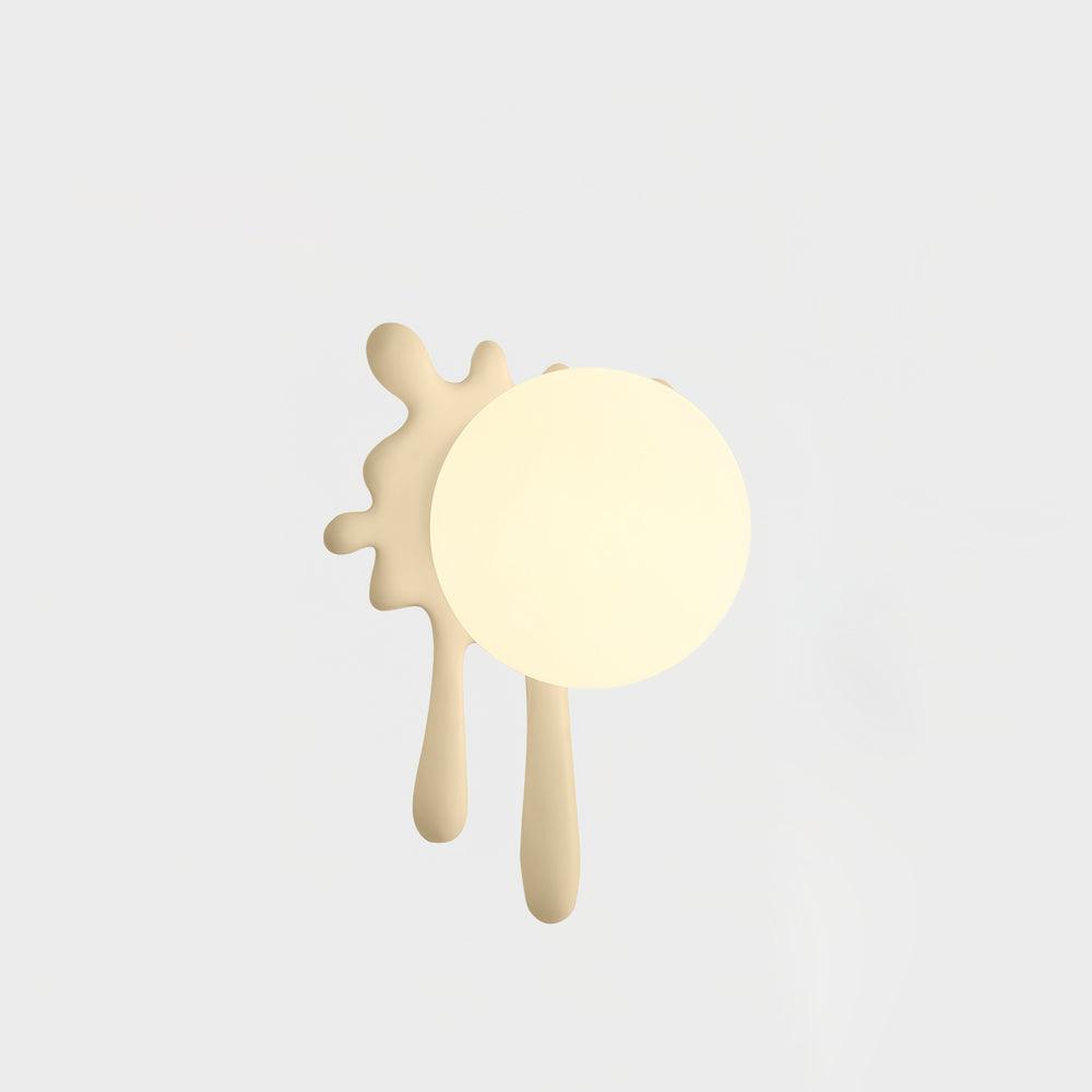 Lustra Applique Murale Abstraite Résine Éclat Globe Lumineux Ludique Artistique - Neutralighting