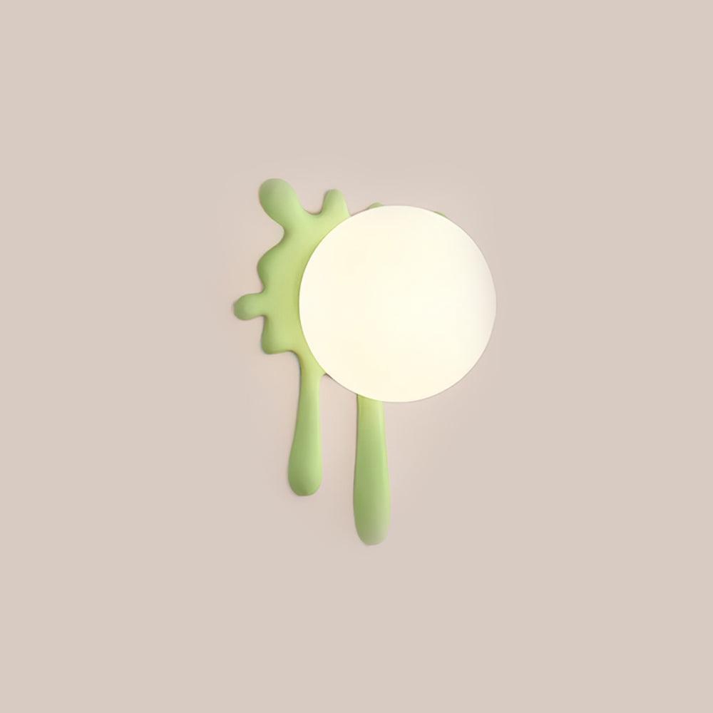 Lustra Applique Murale Abstraite Résine Éclat Globe Lumineux Ludique Artistique - Neutralighting