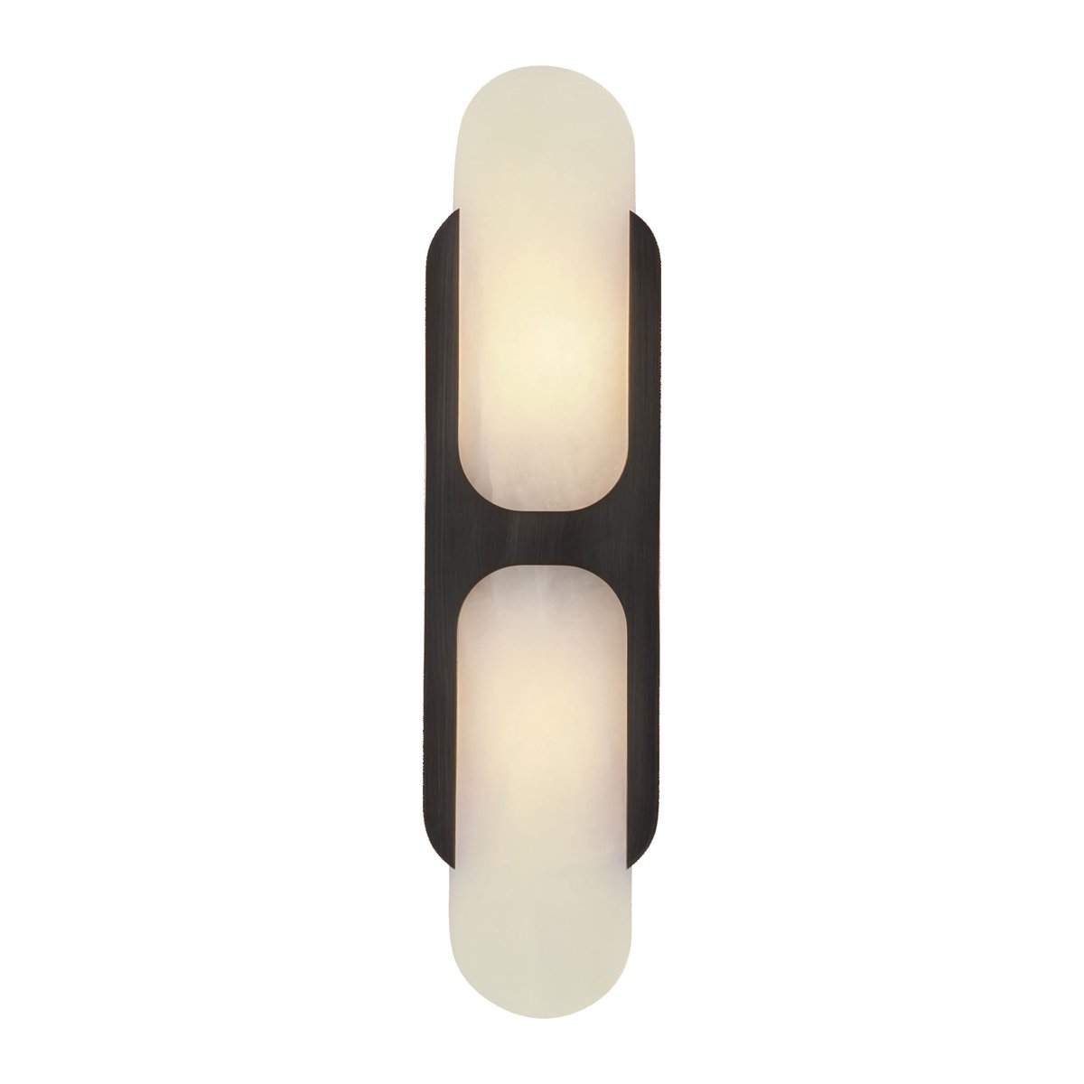Ulthaora Applique murale à double globe en albâtre - Neutralighting