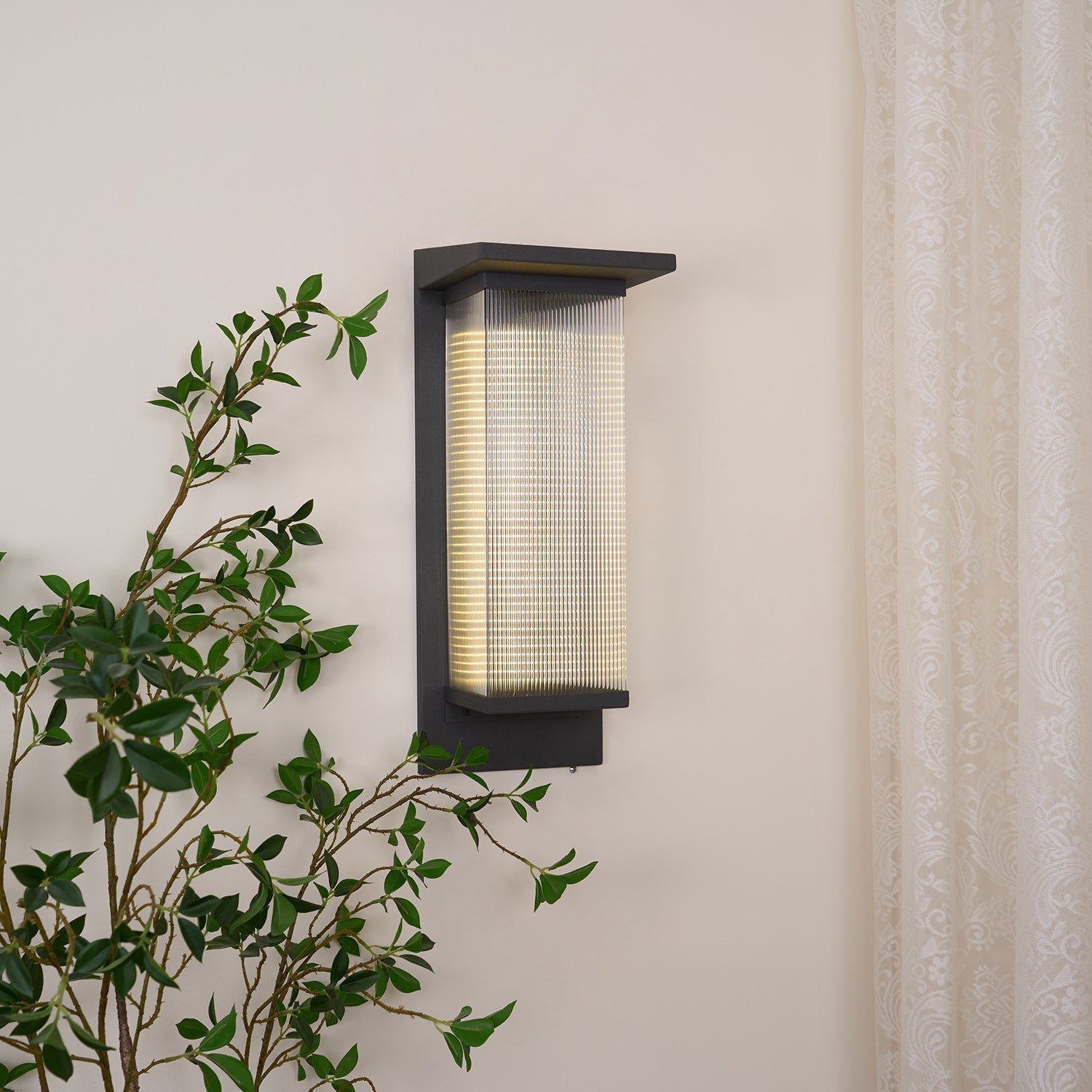 Solarise Lampe Murale Contemporaine en Acier - Neutralighting