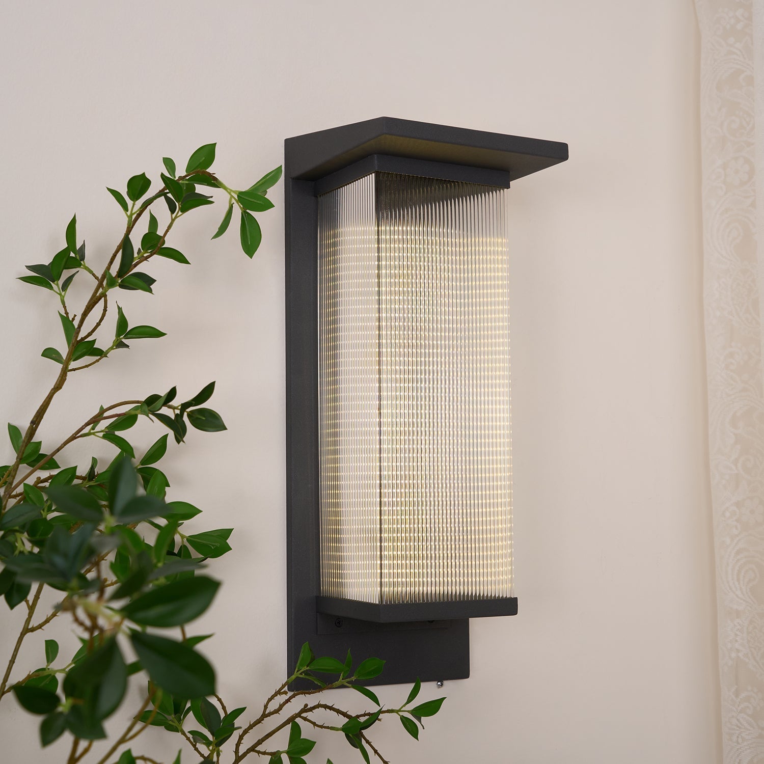 Solarise Lampe Murale Contemporaine en Acier - Neutralighting