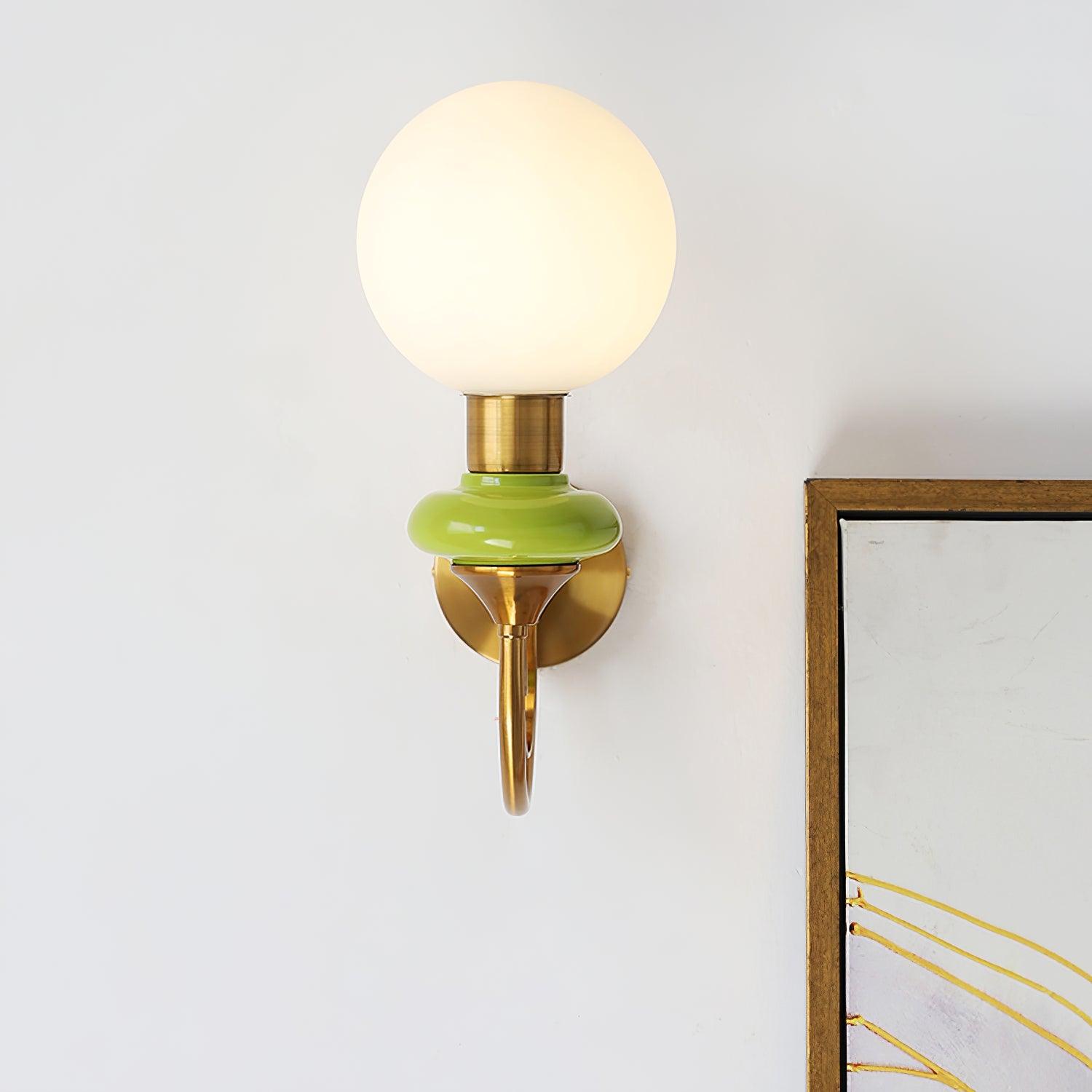 Velin Lustra Applique Murale Laiton - Neutralighting