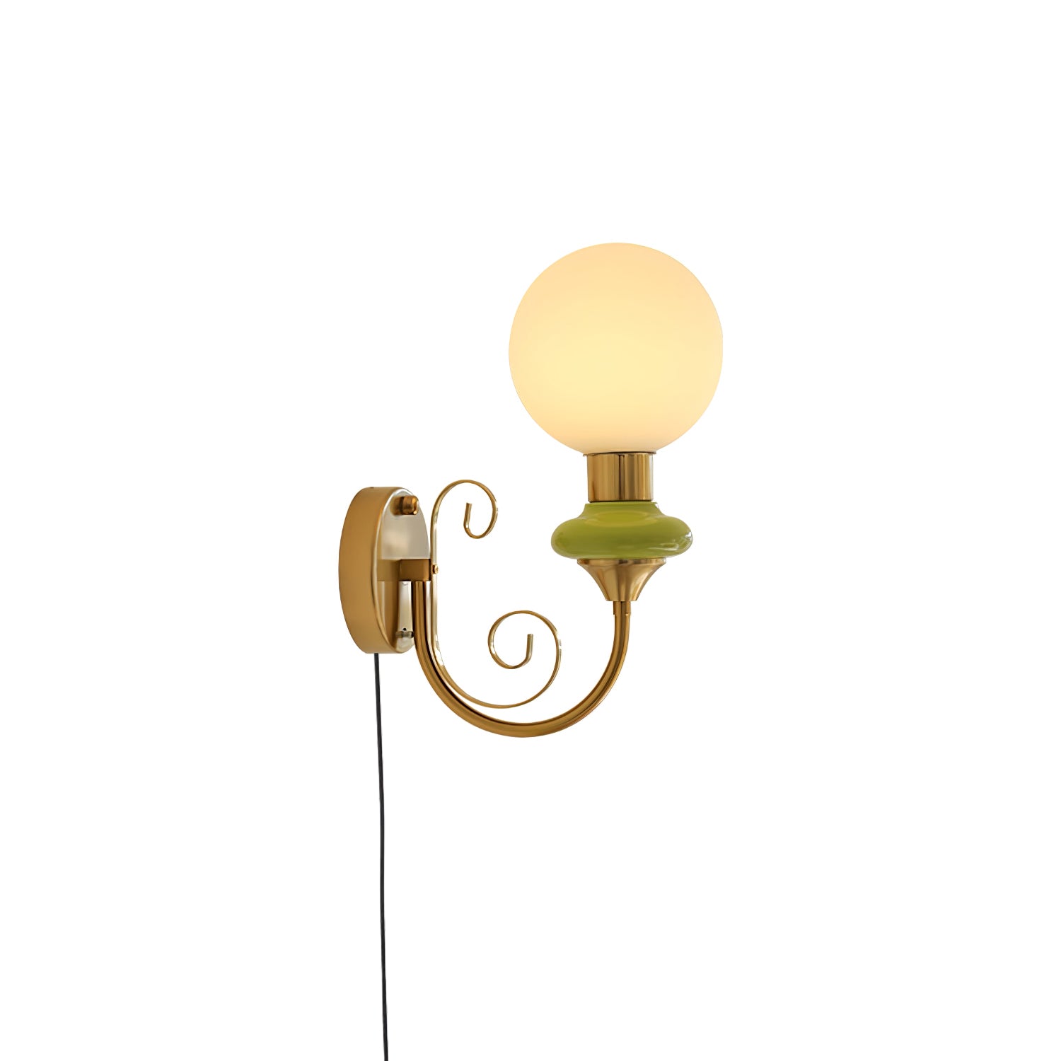 Whirl Chic Plug-in Wall Lamp - Neutralighting