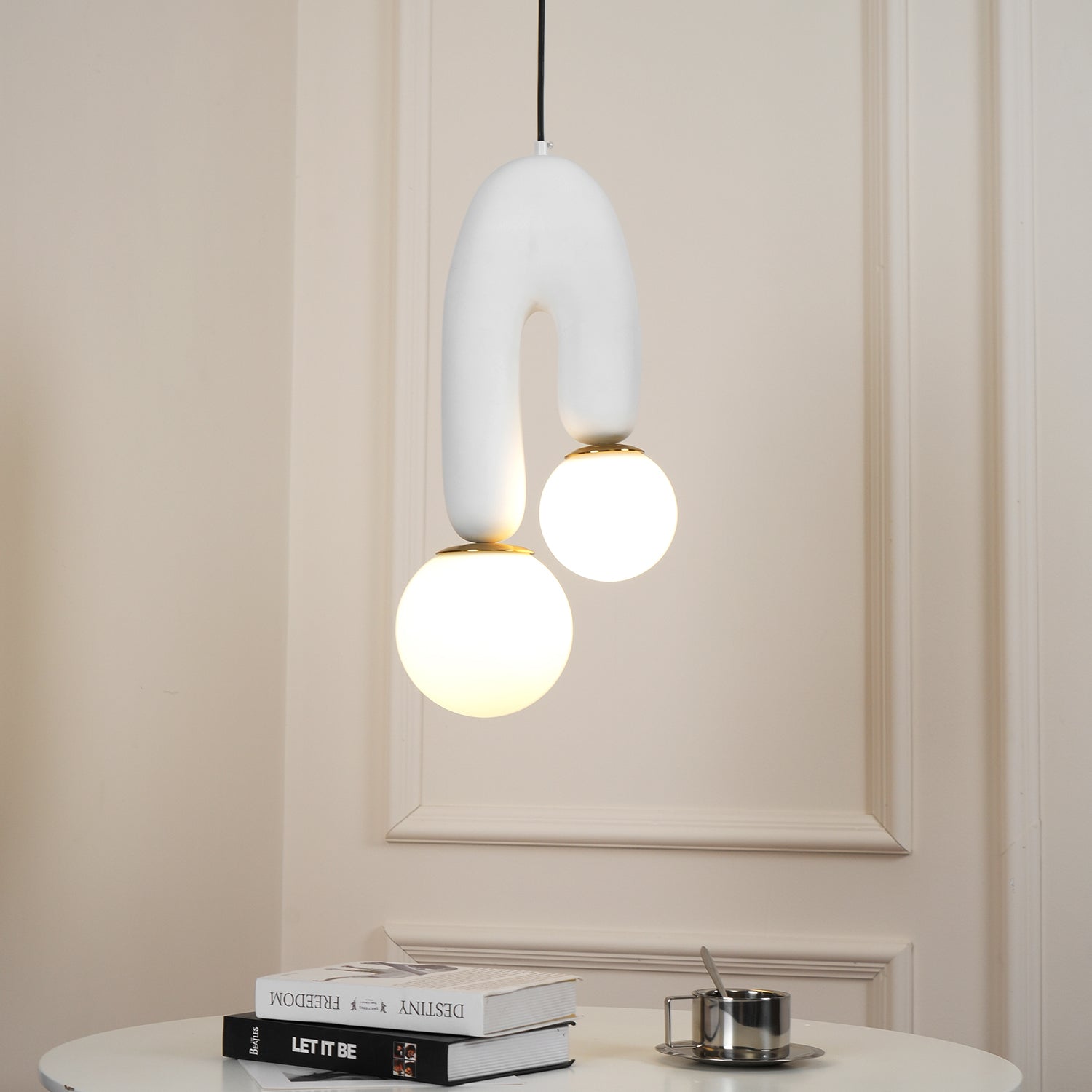 Oo Plafonnier Lisse Sculptural Organique - Neutralighting