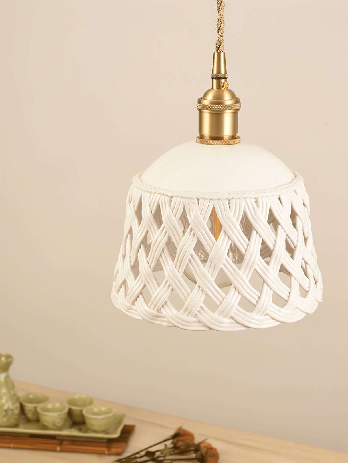 Orlenis Céramique Douillet Pendentif Lampe - Neutralighting