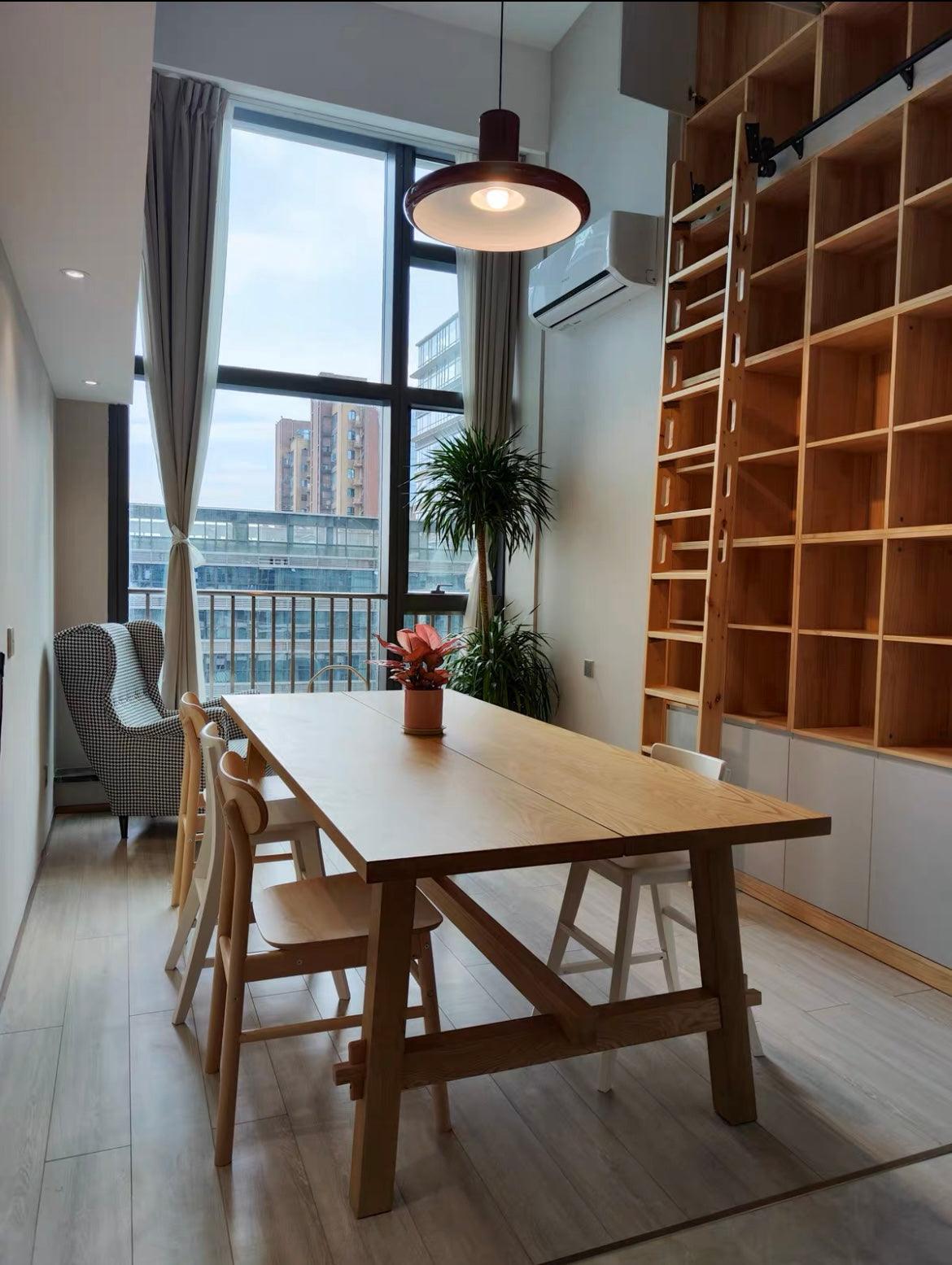 Solara Lampe suspendue cylindrique en aluminium à disque industriel - Neutralighting