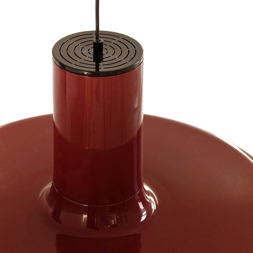 Solara Lampe suspendue cylindrique en aluminium à disque industriel - Neutralighting