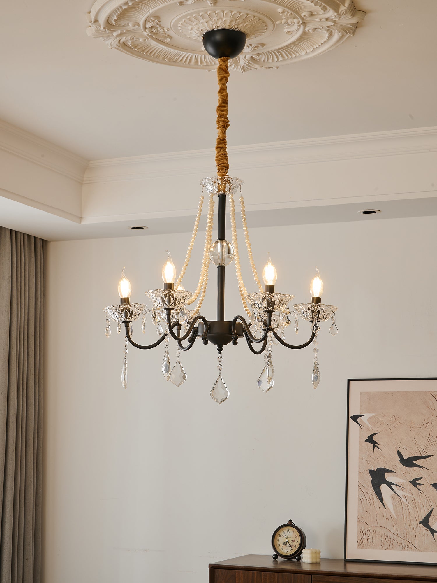 Nymiran Lustre Classique Postmoderne de Luxe en Cristal - Neutralighting