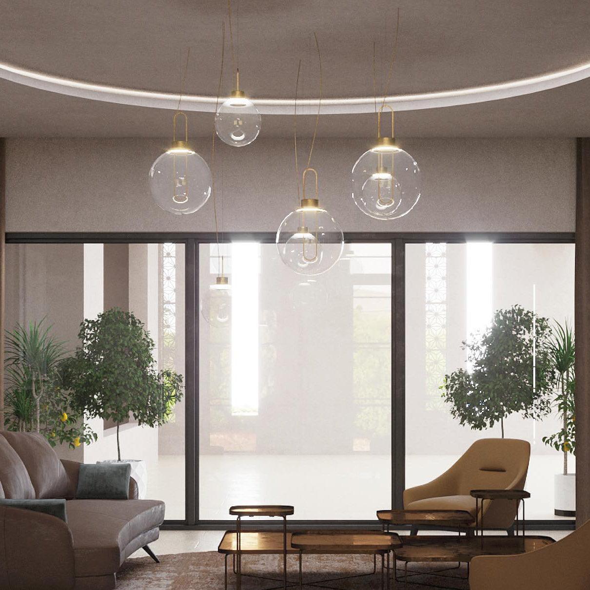 Aero Lampe Pendante Métal Moderne - Neutralighting