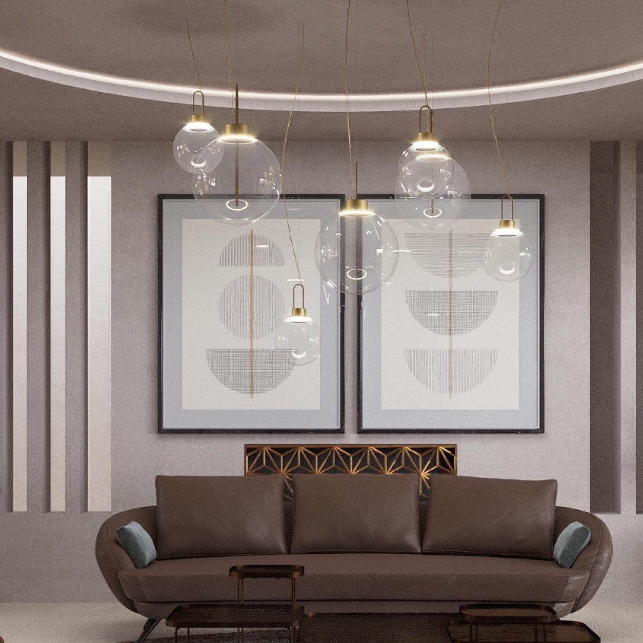 Aero Lampe Pendante Métal Moderne - Neutralighting