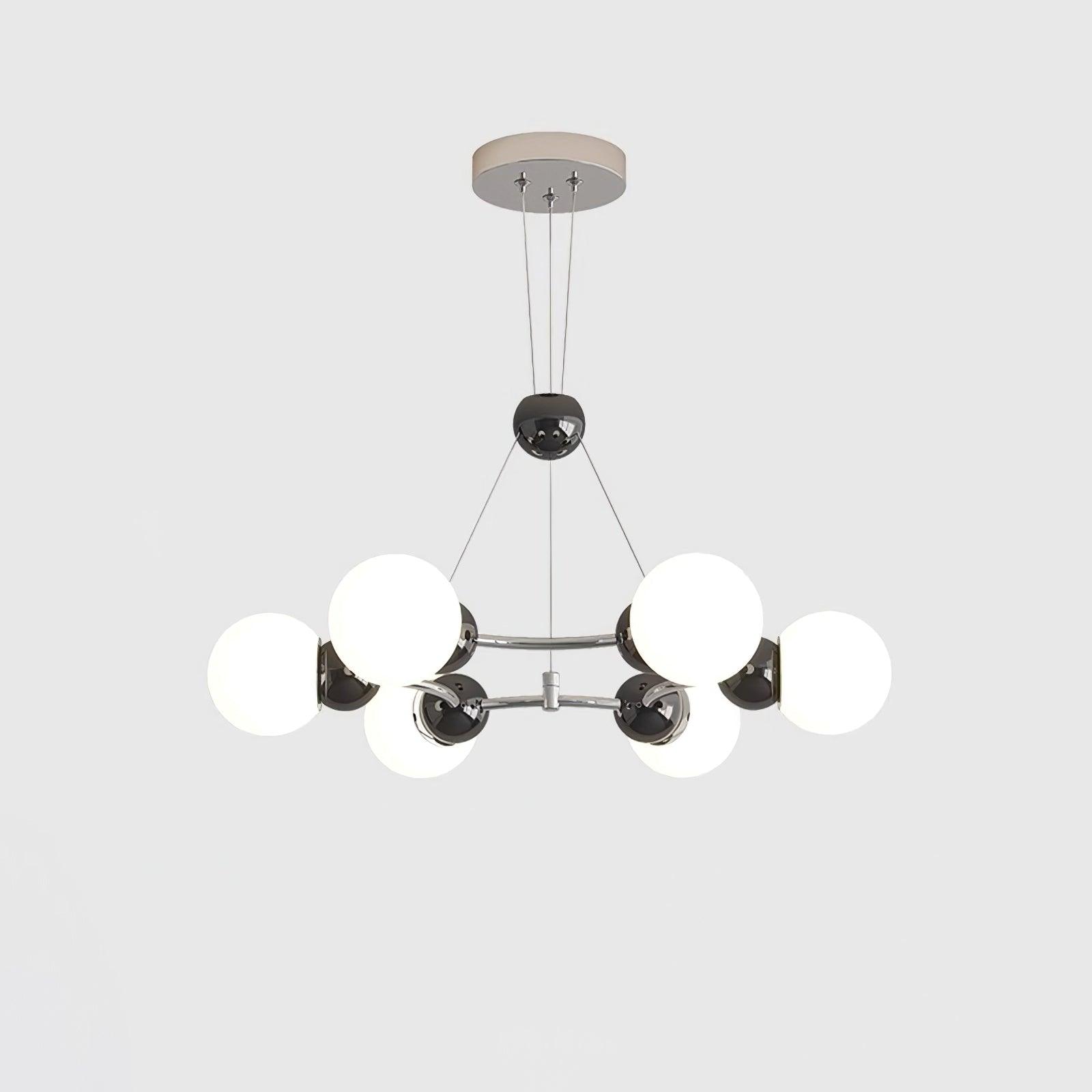 Vetro Chandelier Métallique Moderne - Neutralighting