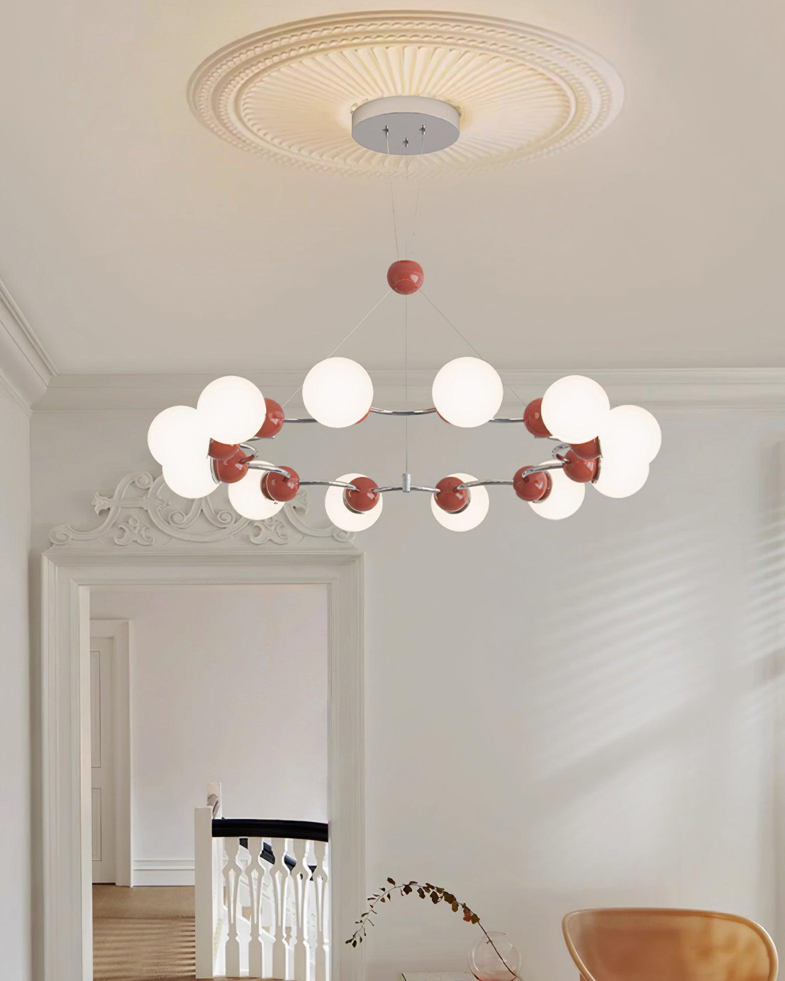 Vetro Chandelier Métallique Moderne - Neutralighting