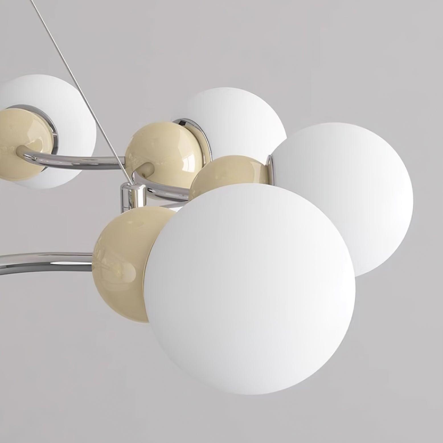 Vetro Chandelier Métallique Moderne - Neutralighting