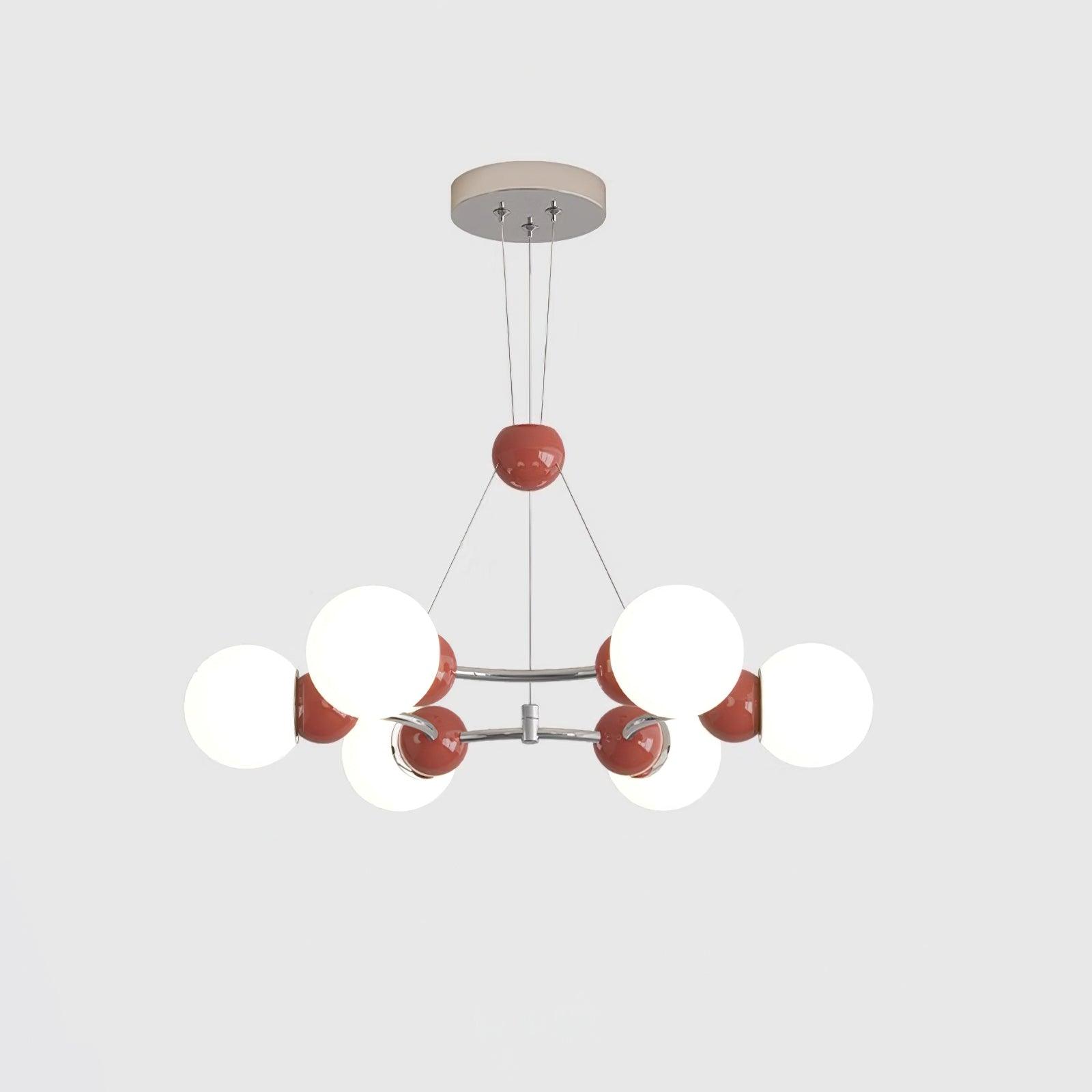 Vetro Chandelier Métallique Moderne - Neutralighting