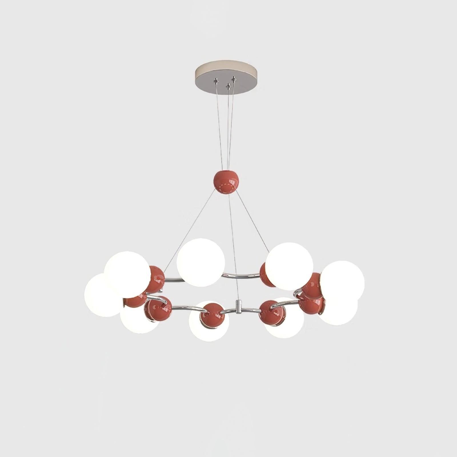 Vetro Chandelier Métallique Moderne - Neutralighting
