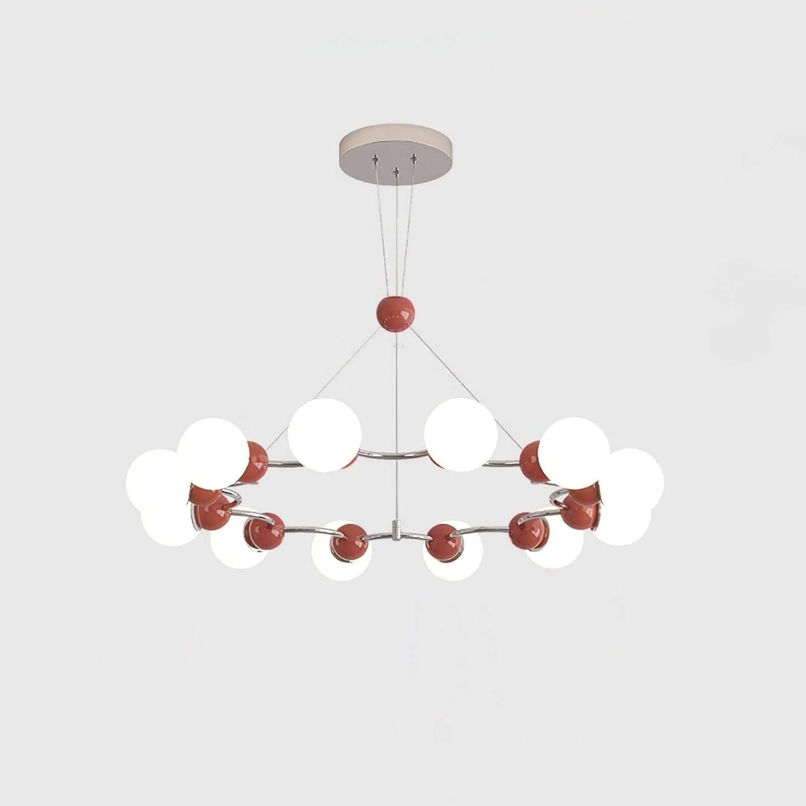 Vetro Chandelier Métallique Moderne - Neutralighting