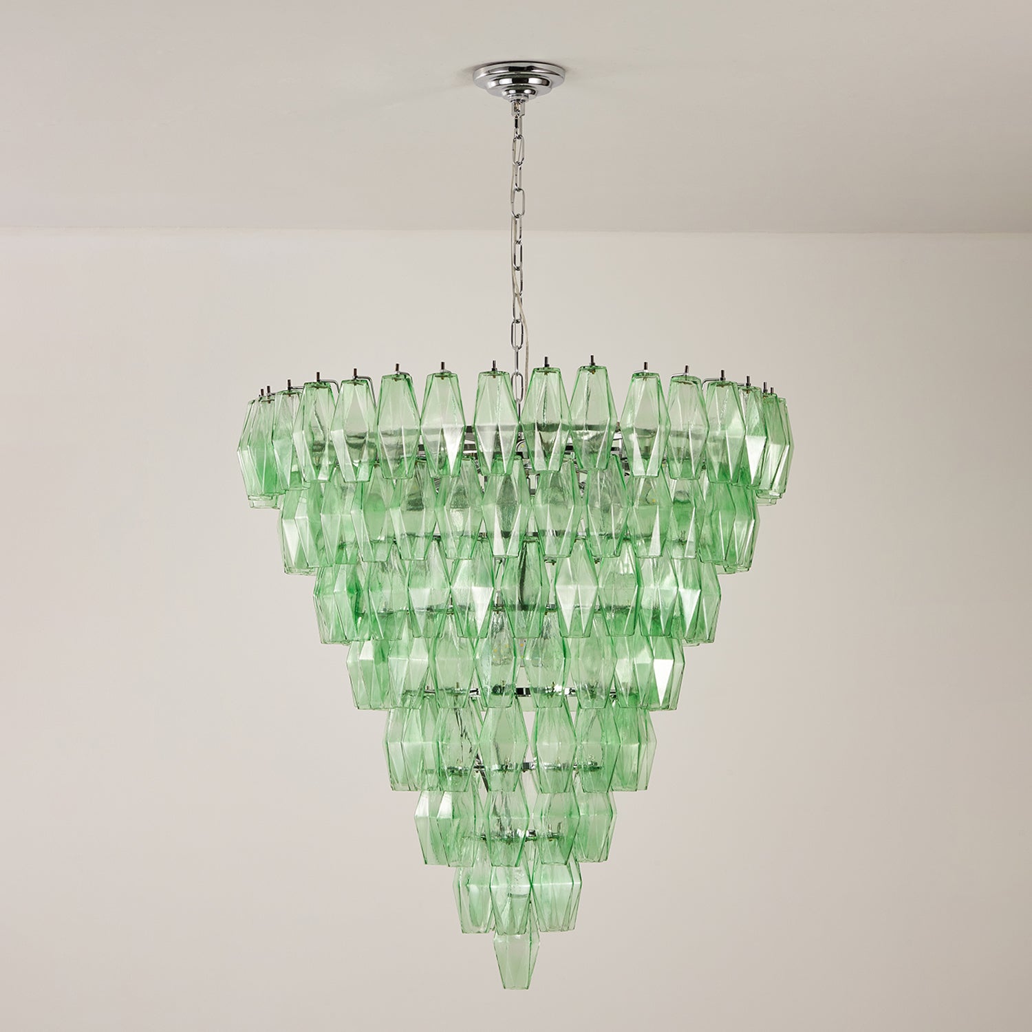 Orinelle Lustre Cascade en Verre Luxueux - Neutralighting