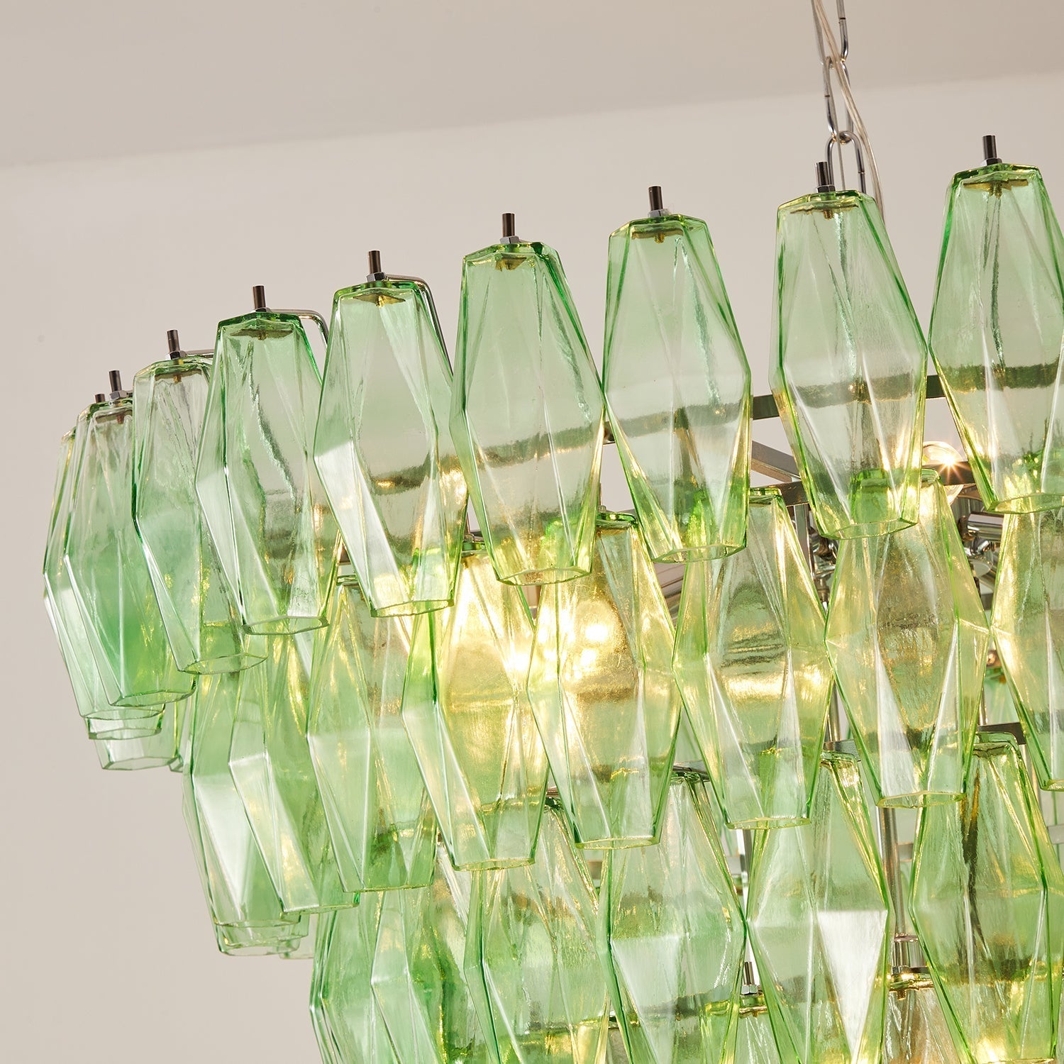 Orinelle Lustre Cascade en Verre Luxueux - Neutralighting
